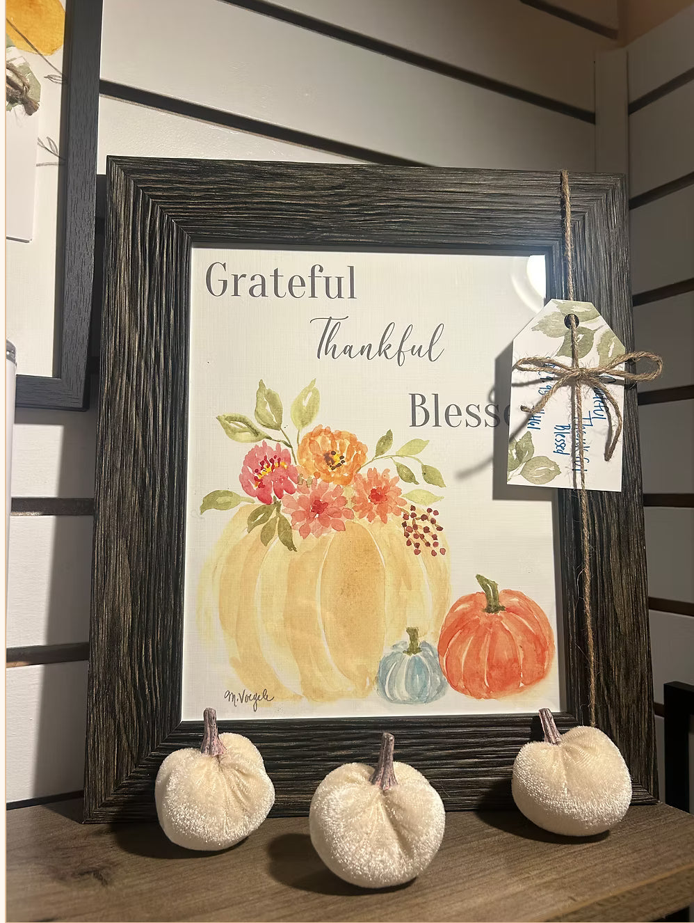 Grateful, Thankful, Blessed