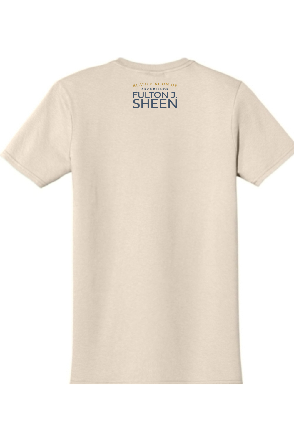 Beatification of Fulton Sheen - Peoria Skyline Adult T-Shirt