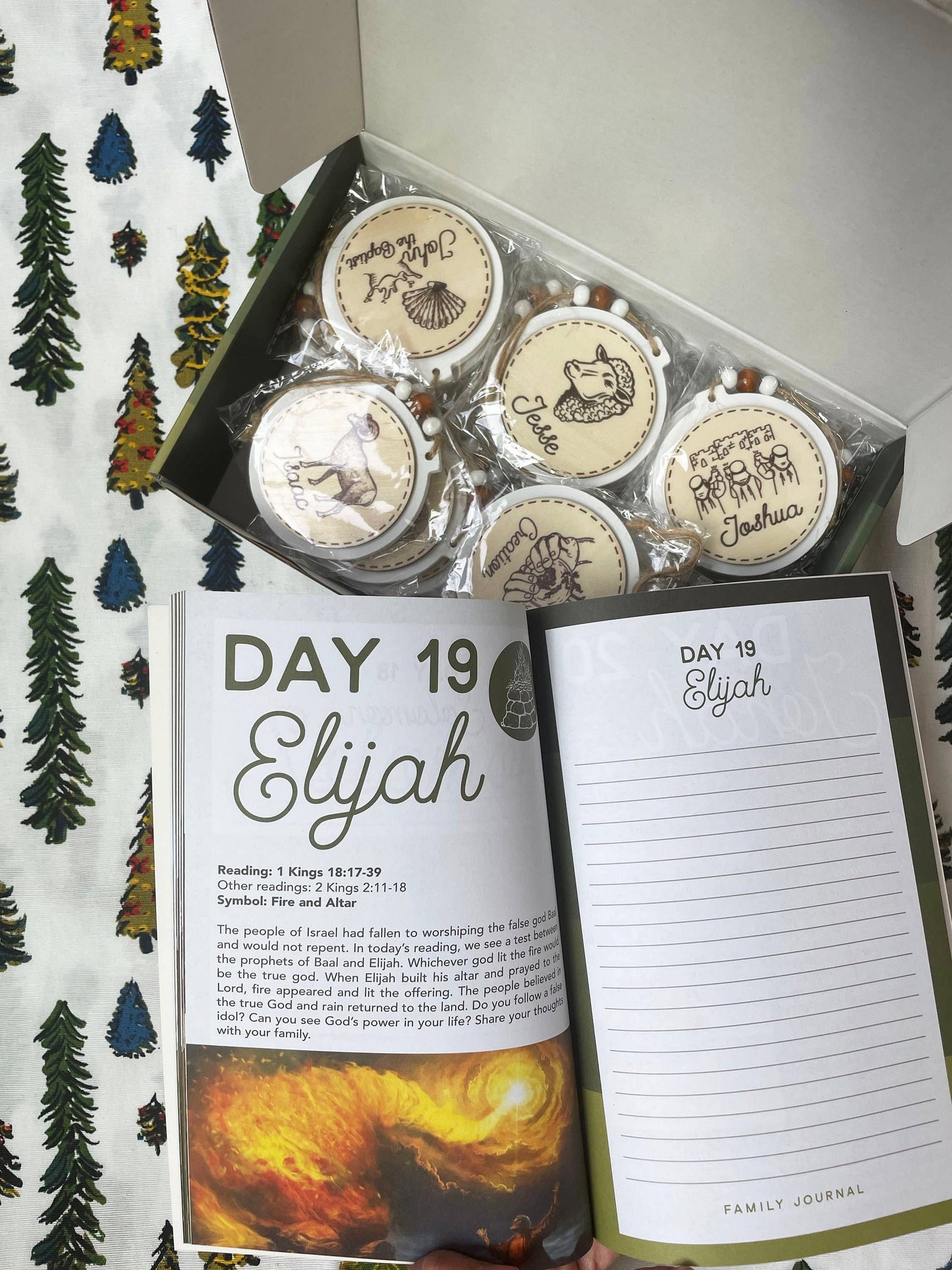 Jesse Tree Handmade Christmas Ornaments I Catholic Gift