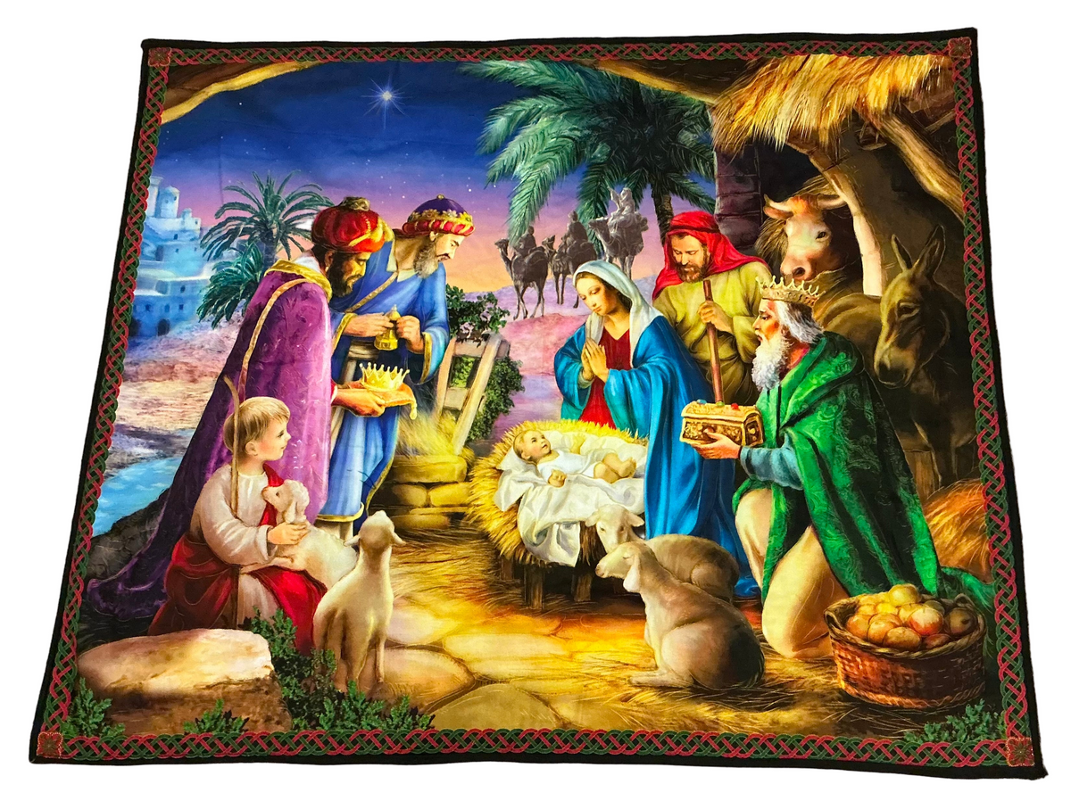 Nativity wall hanging