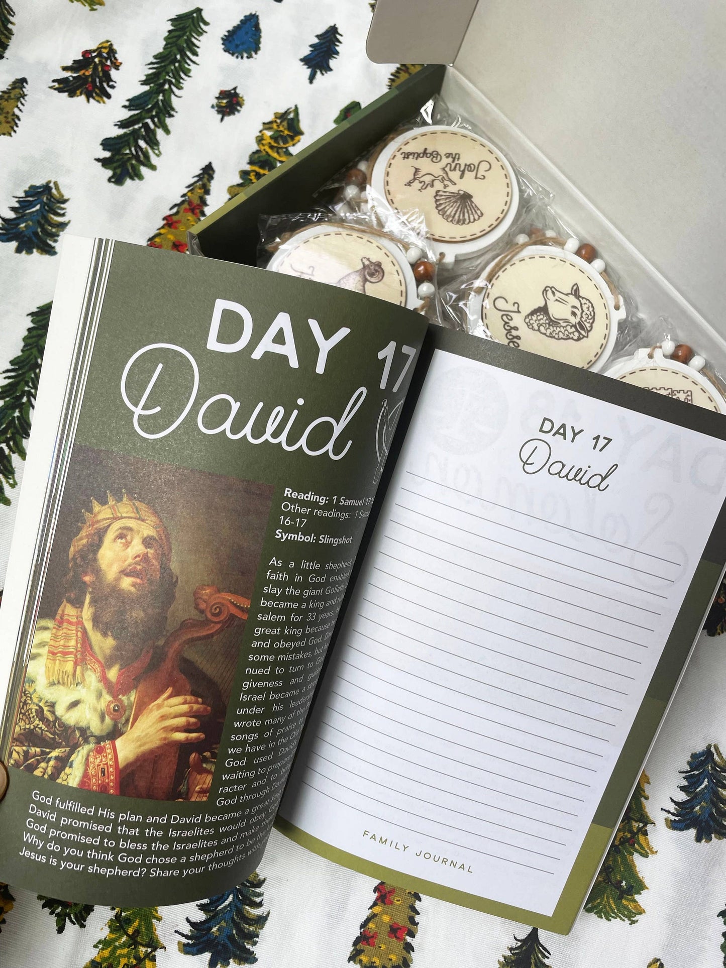 Jesse Tree Handmade Christmas Ornaments I Catholic Gift