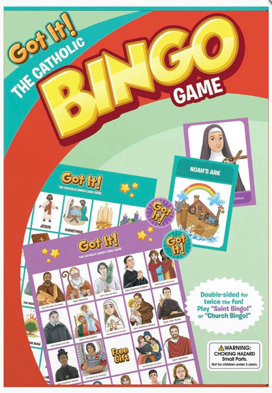 Got it! Catholic Bingo