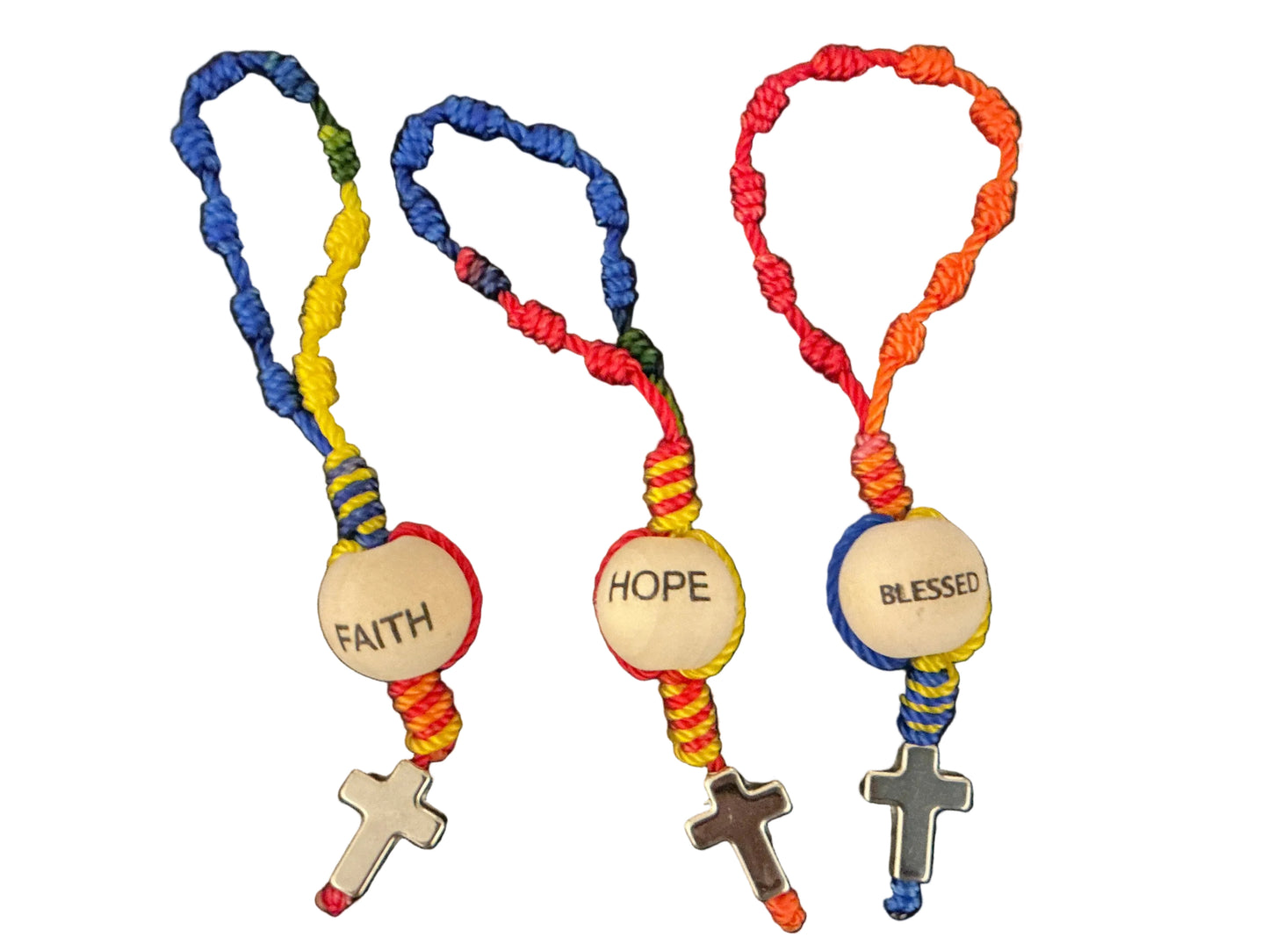 Handmade Knotted Decade Rosary