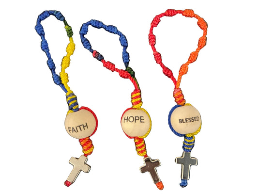 Handmade Knotted Decade Rosary