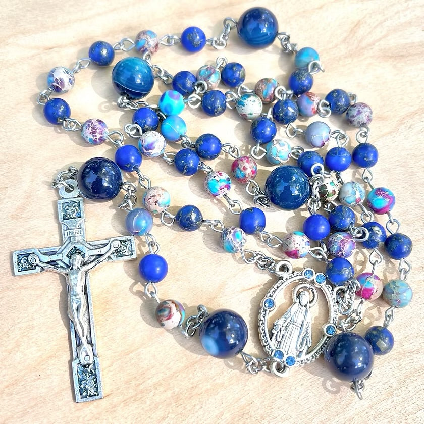 Three Stone Miracle Rosary
