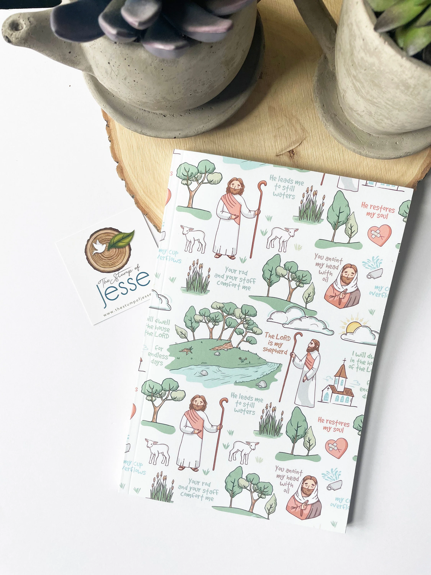 The Good Shepherd Ruled Notebook | Journal I Psalm 23