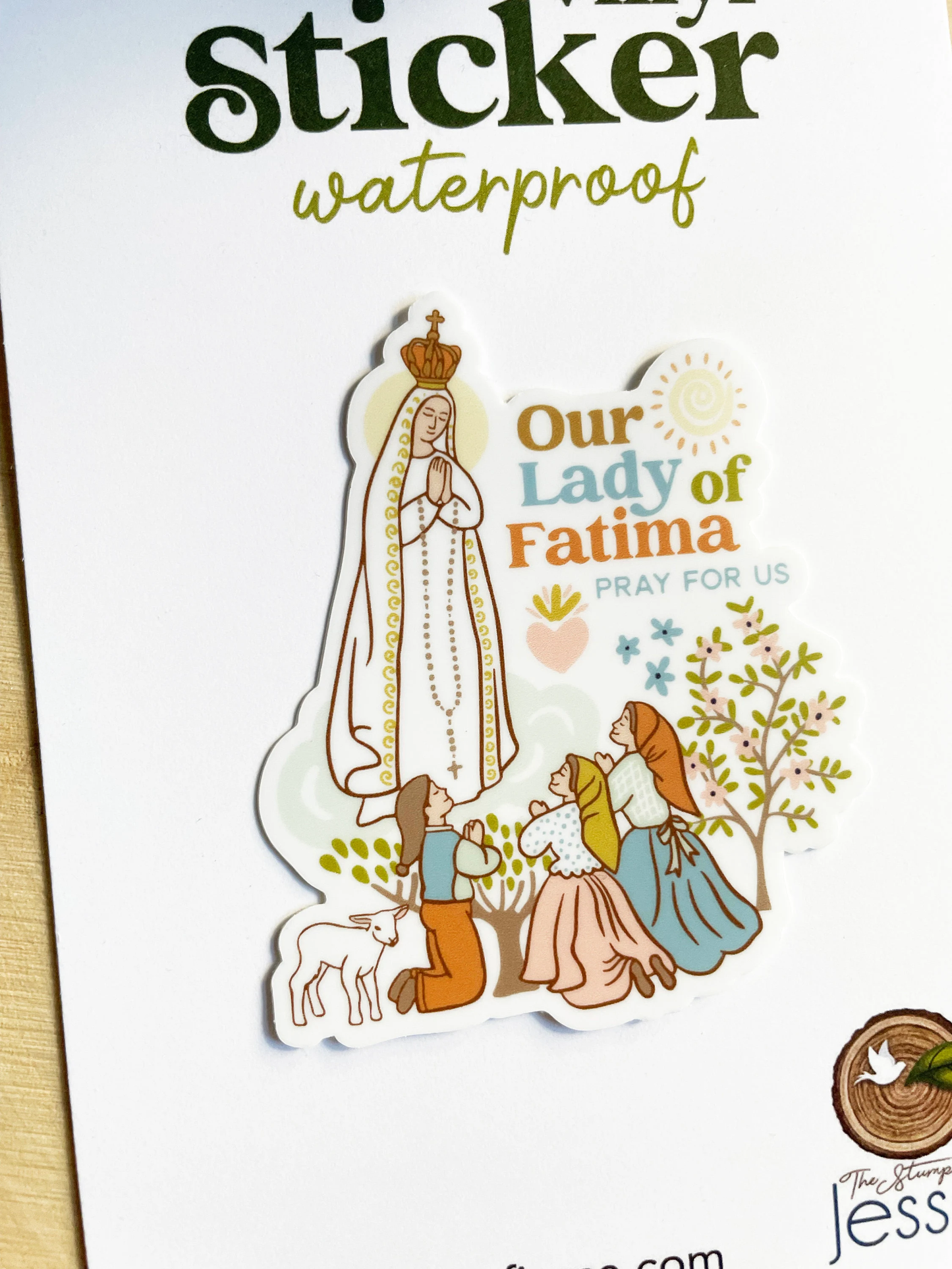 Our Lady of Fatima Sticker