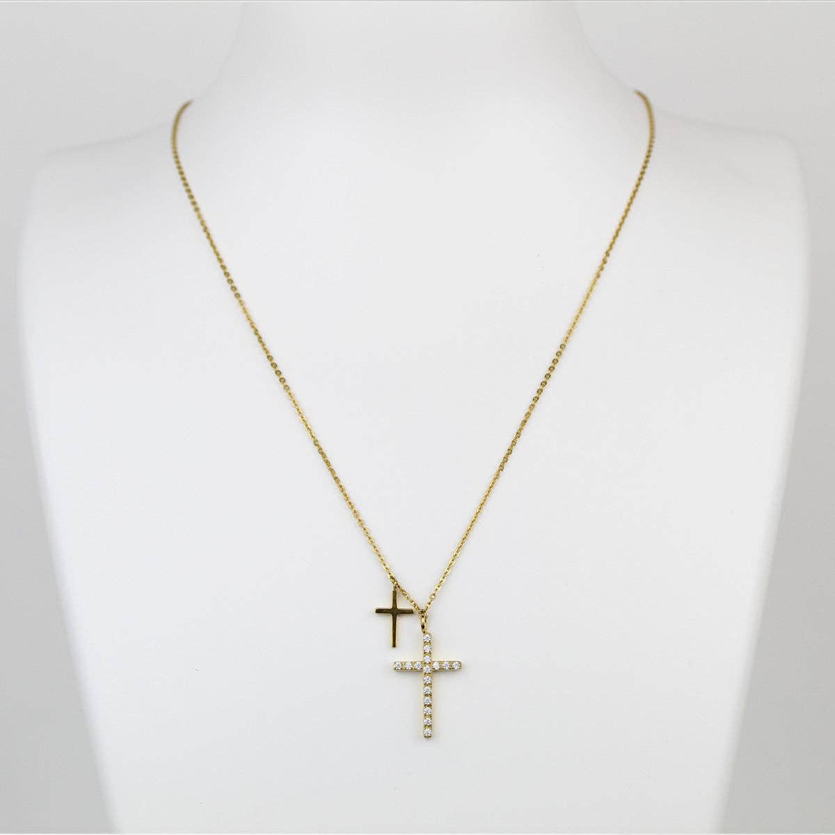 Walk By Faith Necklace - Gold Plated