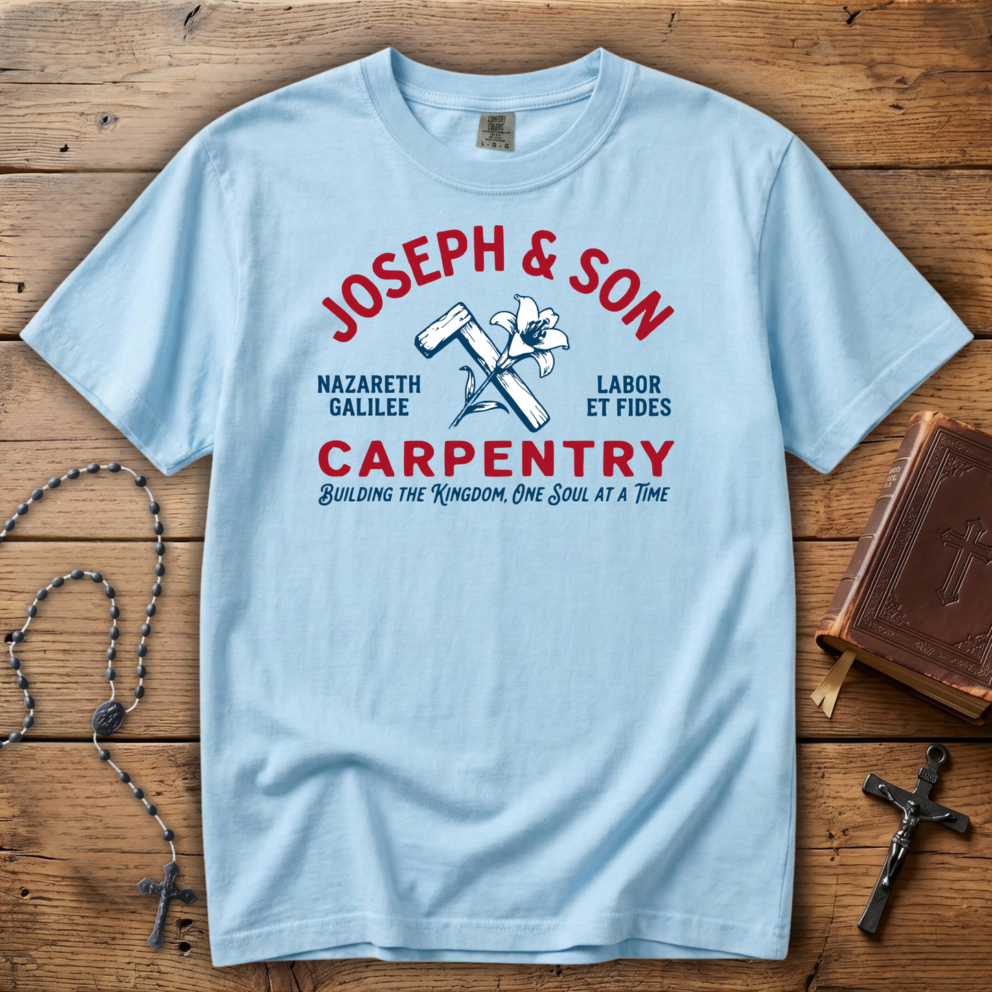 Joseph & Son Carpentry - Comfort Colors t-shirt
