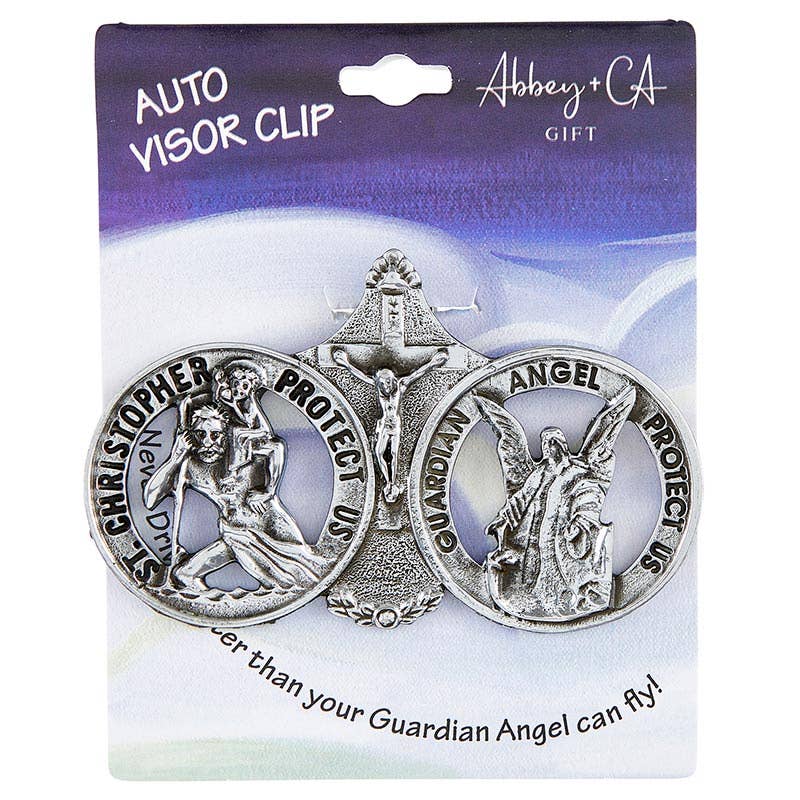 St Christopher Visor Clip