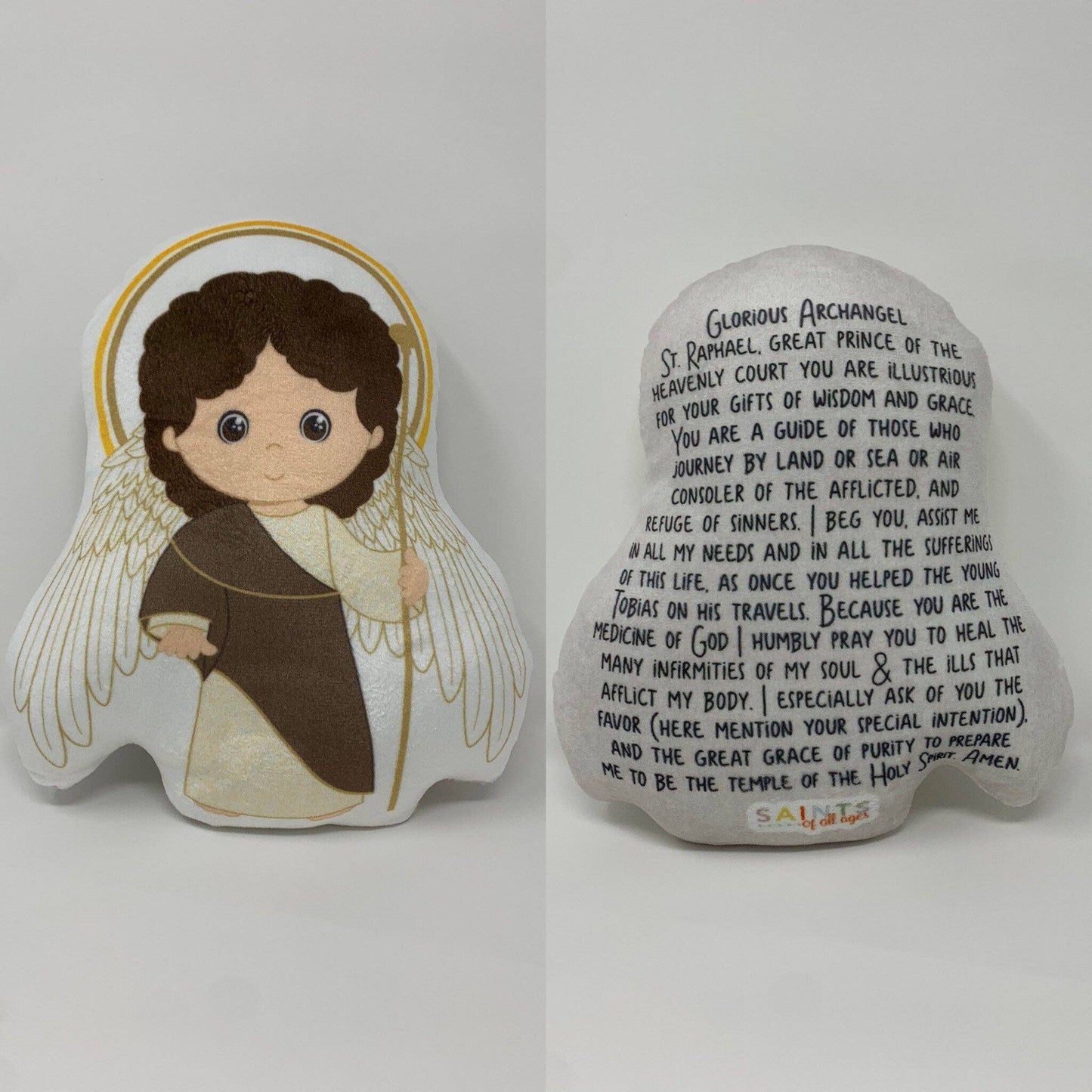 St. Raphael the Archangel Stuffed Saint Doll