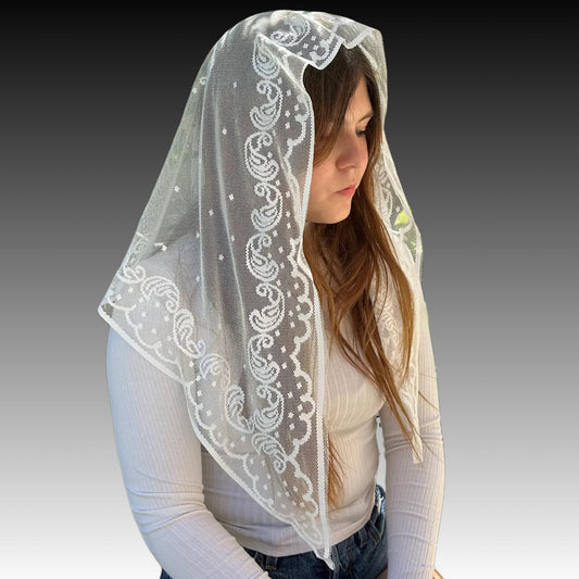 Jerusalem Veil - WHITE 