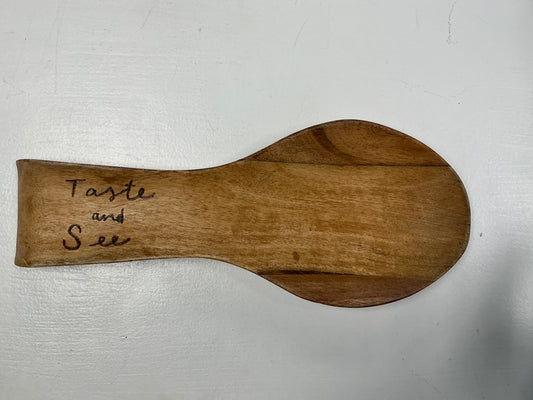 Wooden Spoon Rest