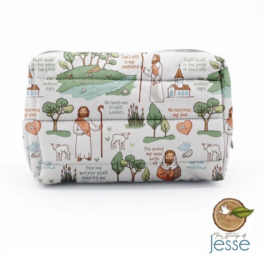 The Good Shepherd Puffer Pouch