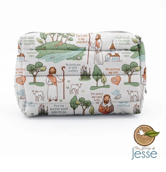 The Good Shepherd Puffer Pouch