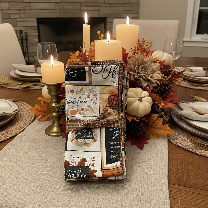 Grateful Napkins (set of 2)