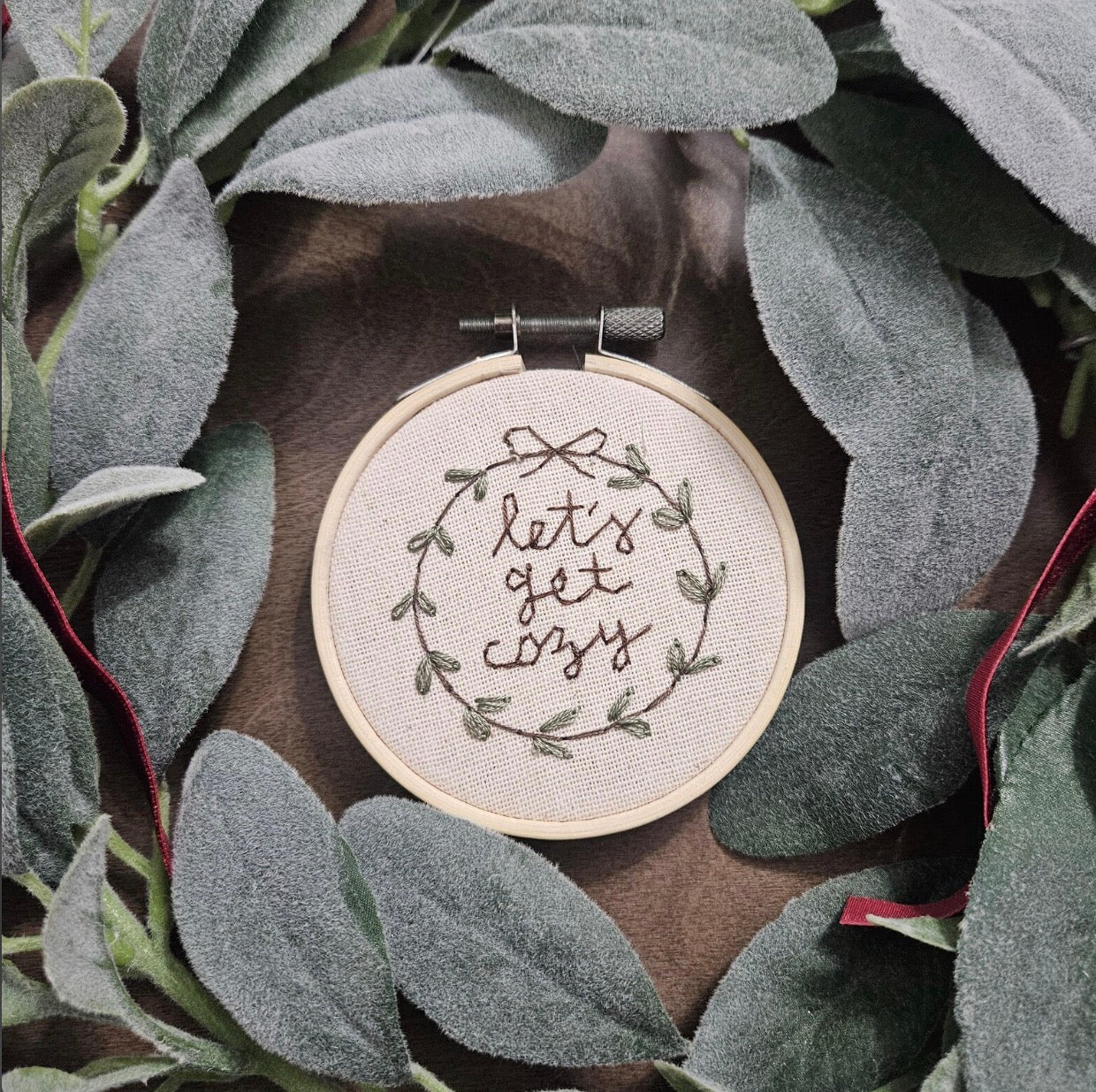 Let's Get Cozy Embroidery