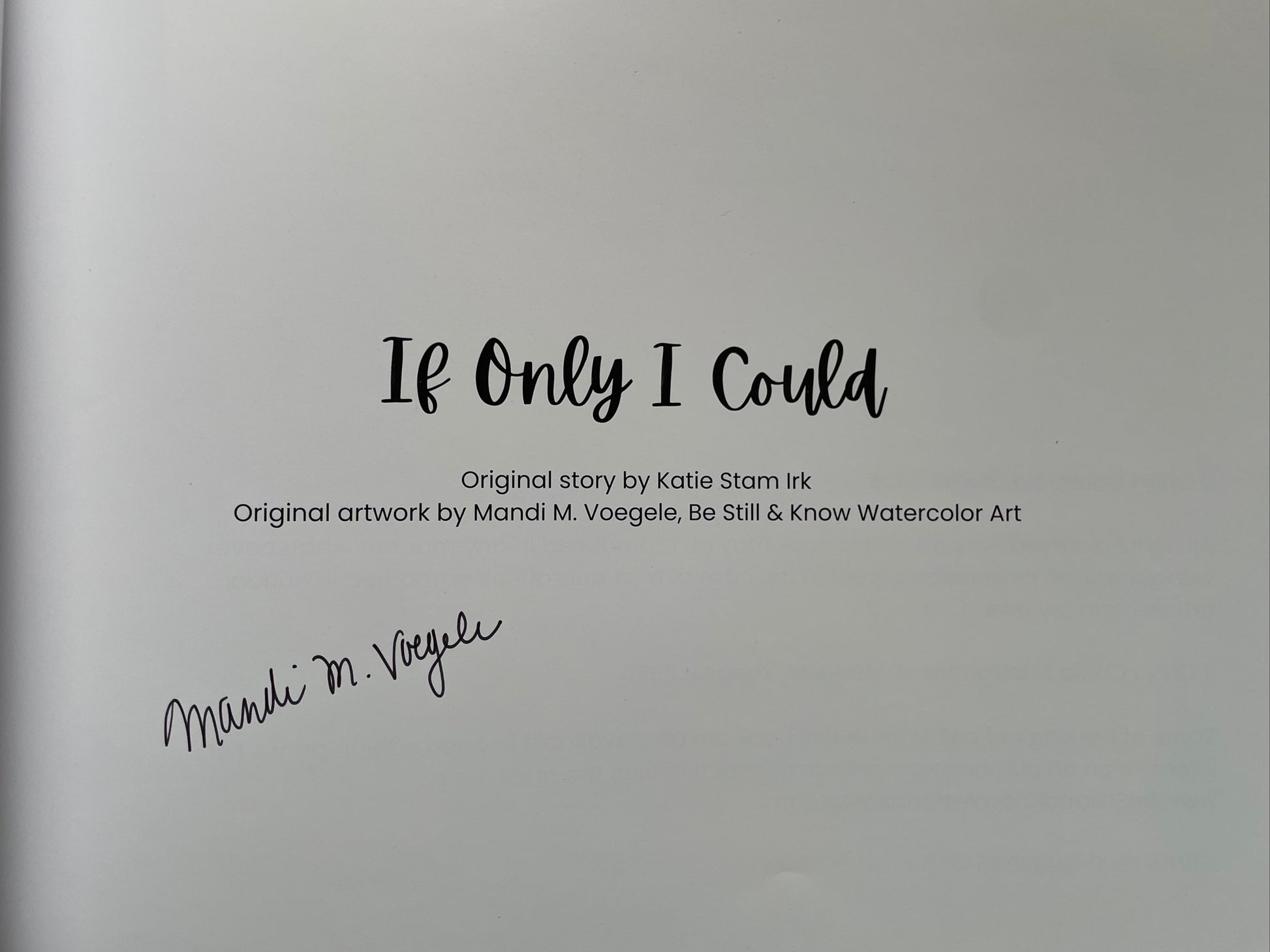 Text on a gray background with 'If Only I Could' and artist's name.