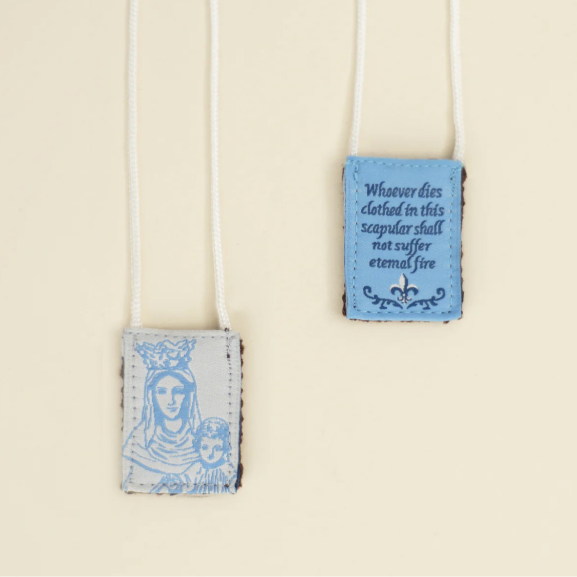 Our Lady of Mt. Carmel Premium Child's Scapular