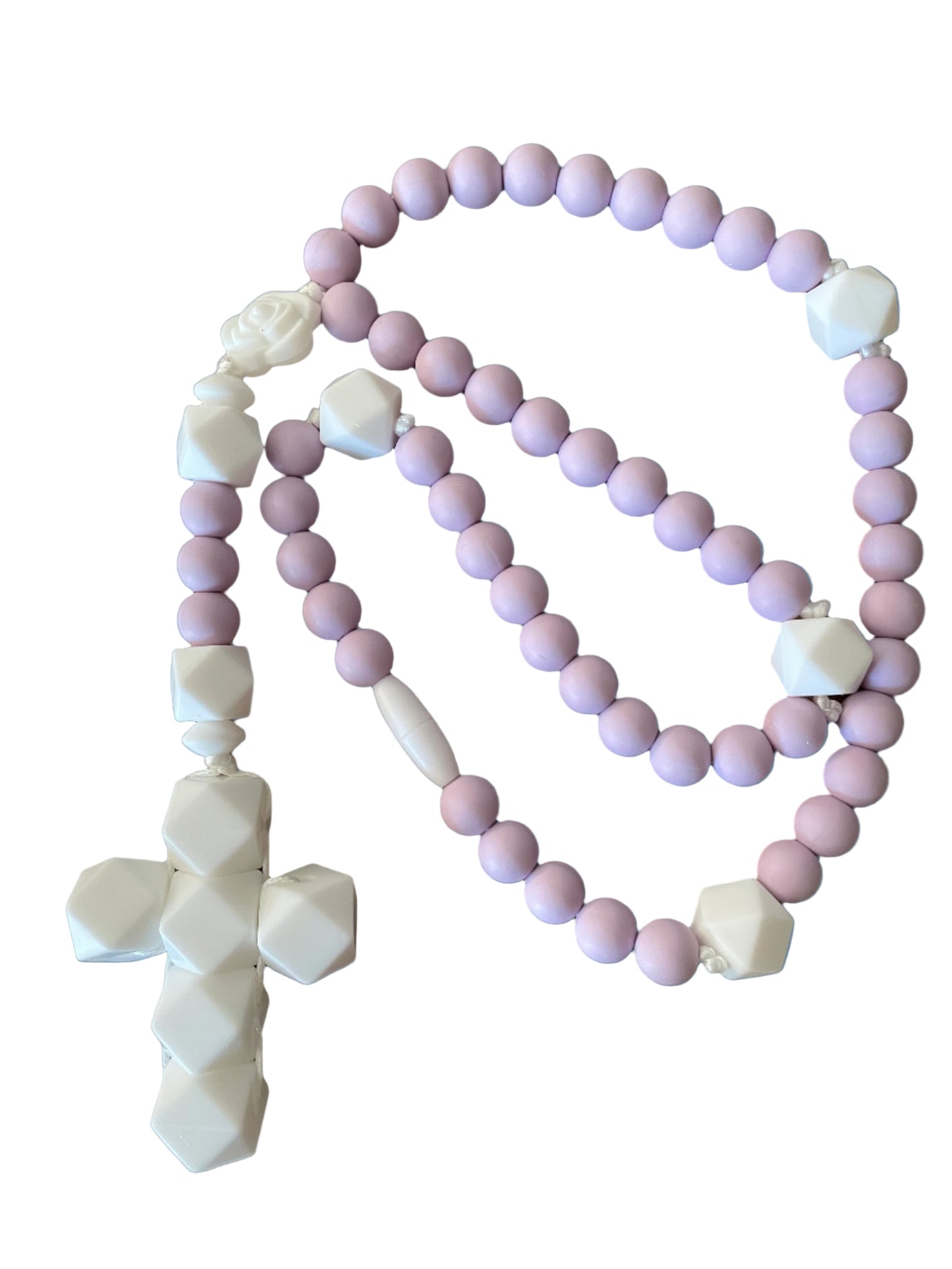Silicone Little Flower Baby Rosary
