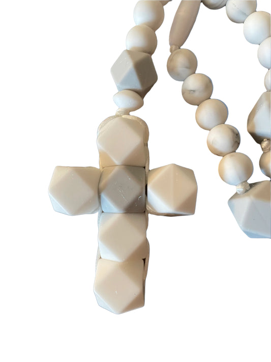 Silicone St. John Paul Baby Rosary