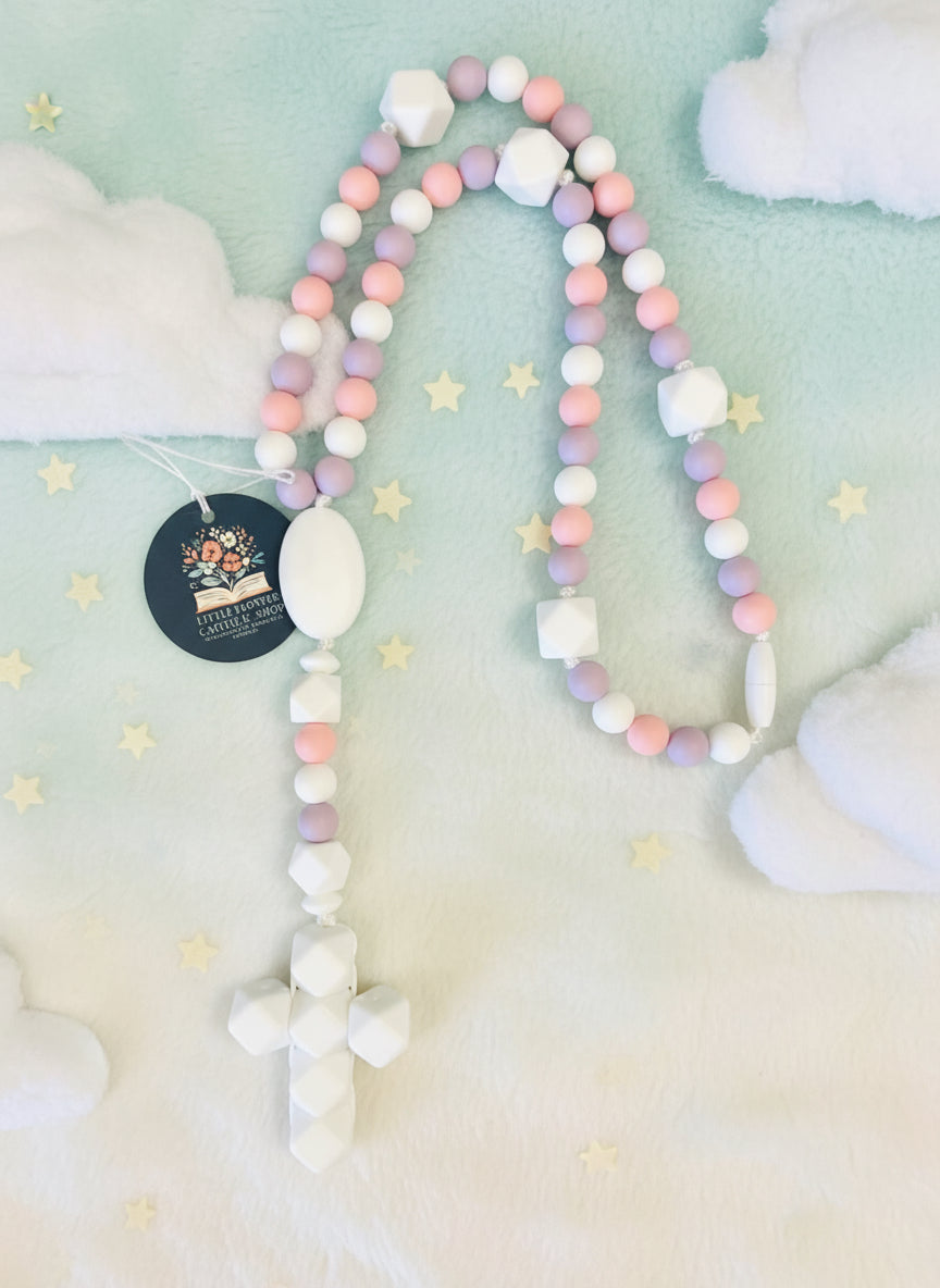 Silicone Baby Rosary