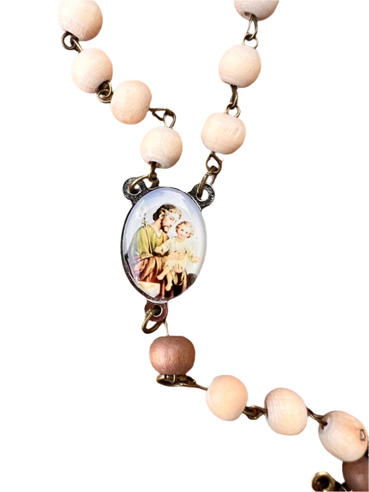 St. Joseph Wood Rosary