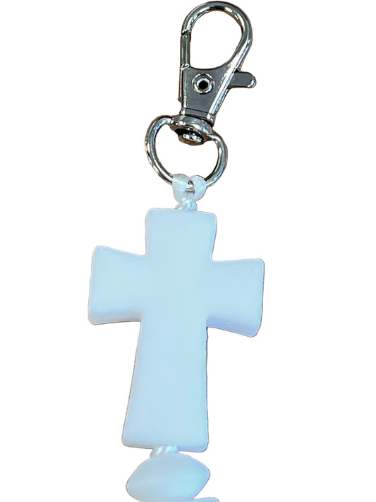 St. Dominic Decade Silicone Keychain