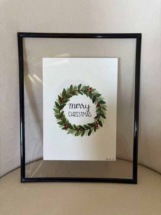 Merry Christmas-full wreath