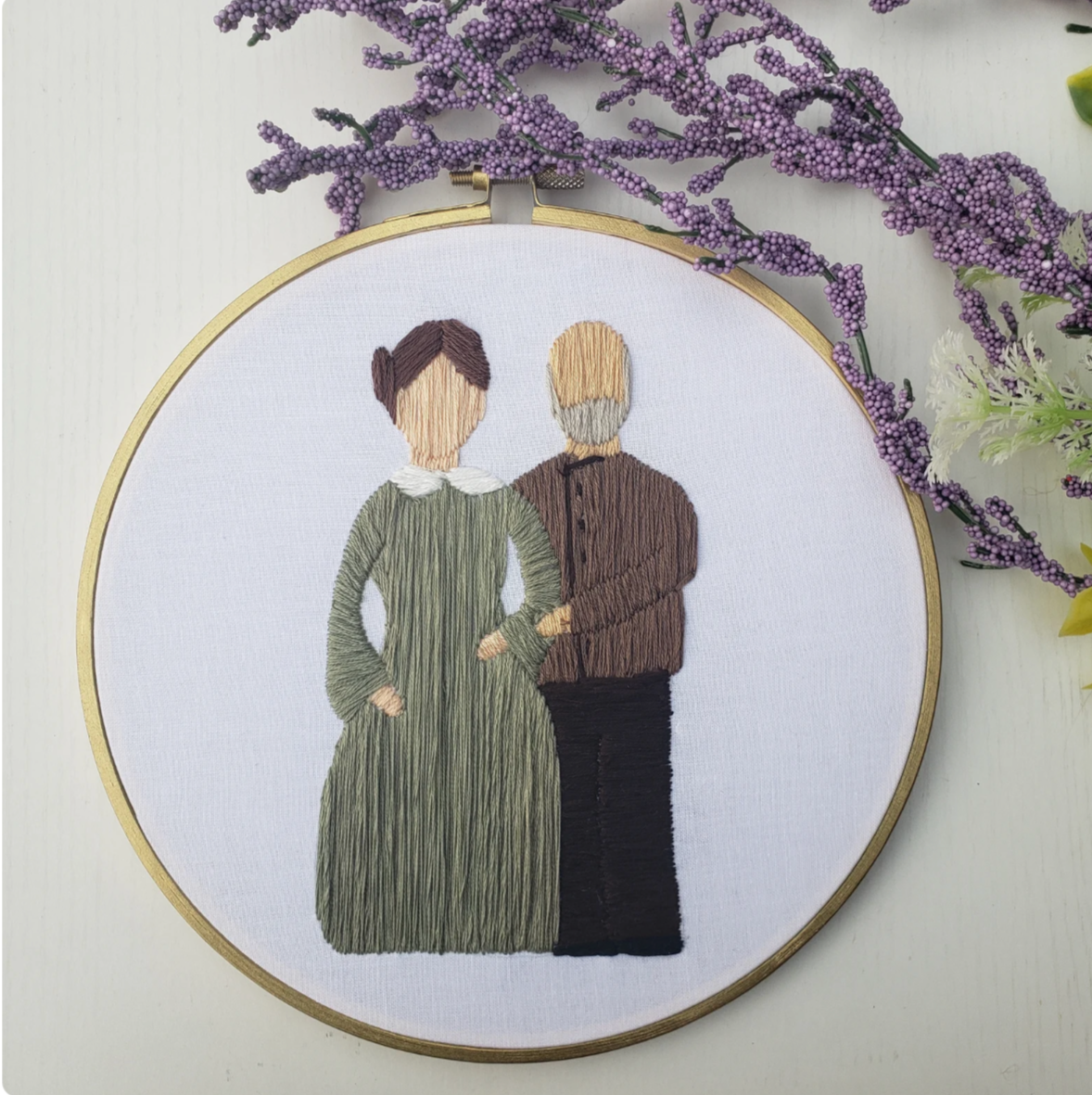 Sts. Louis and Zelie Embroidery