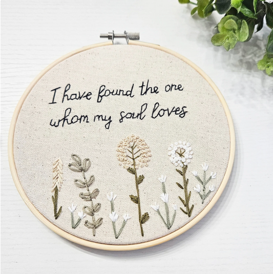 I Have Found the One Embroidery
