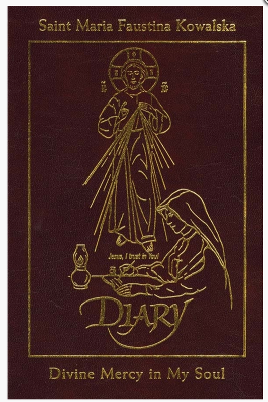 Diary of St. Faustina, Deluxe Red Leather