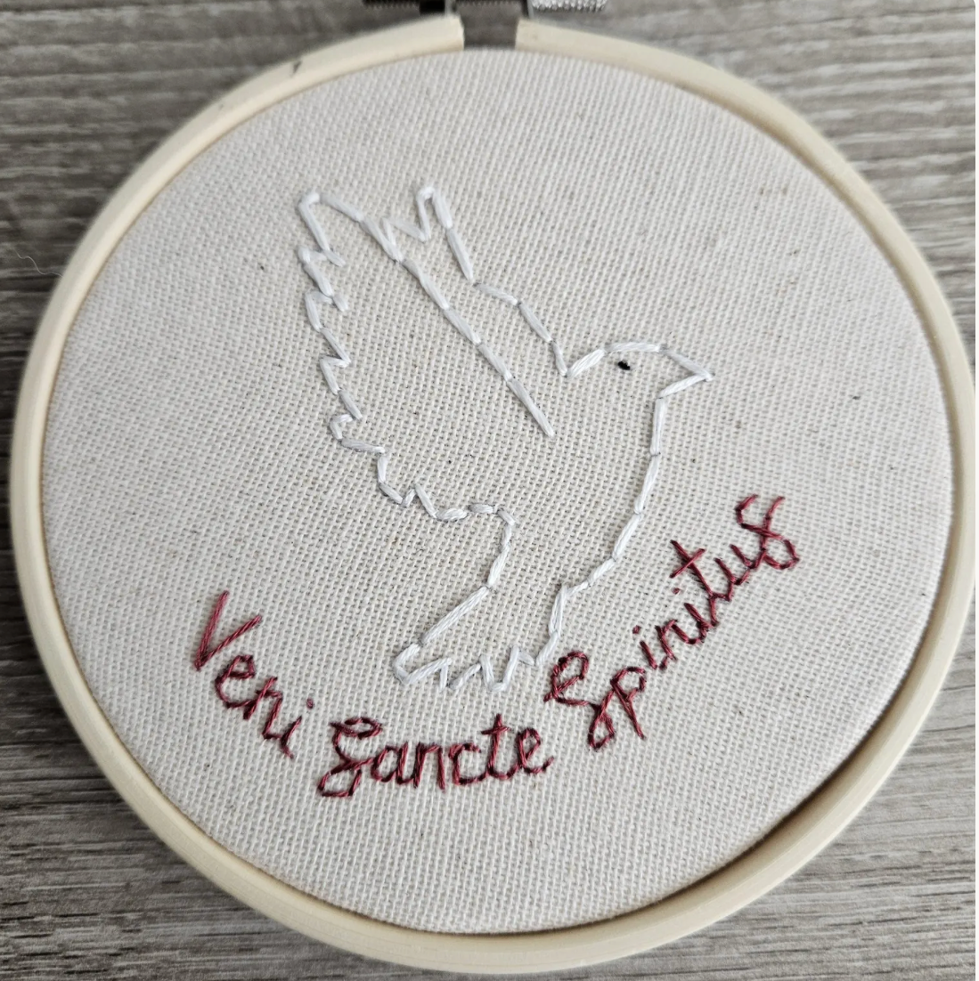 Veni Sancte Spiritus Embroidery
