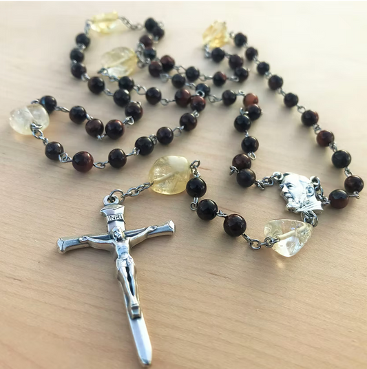 Quartz Compassion Rosary