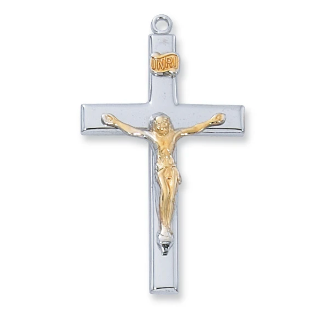 24" Two tone Crucifix