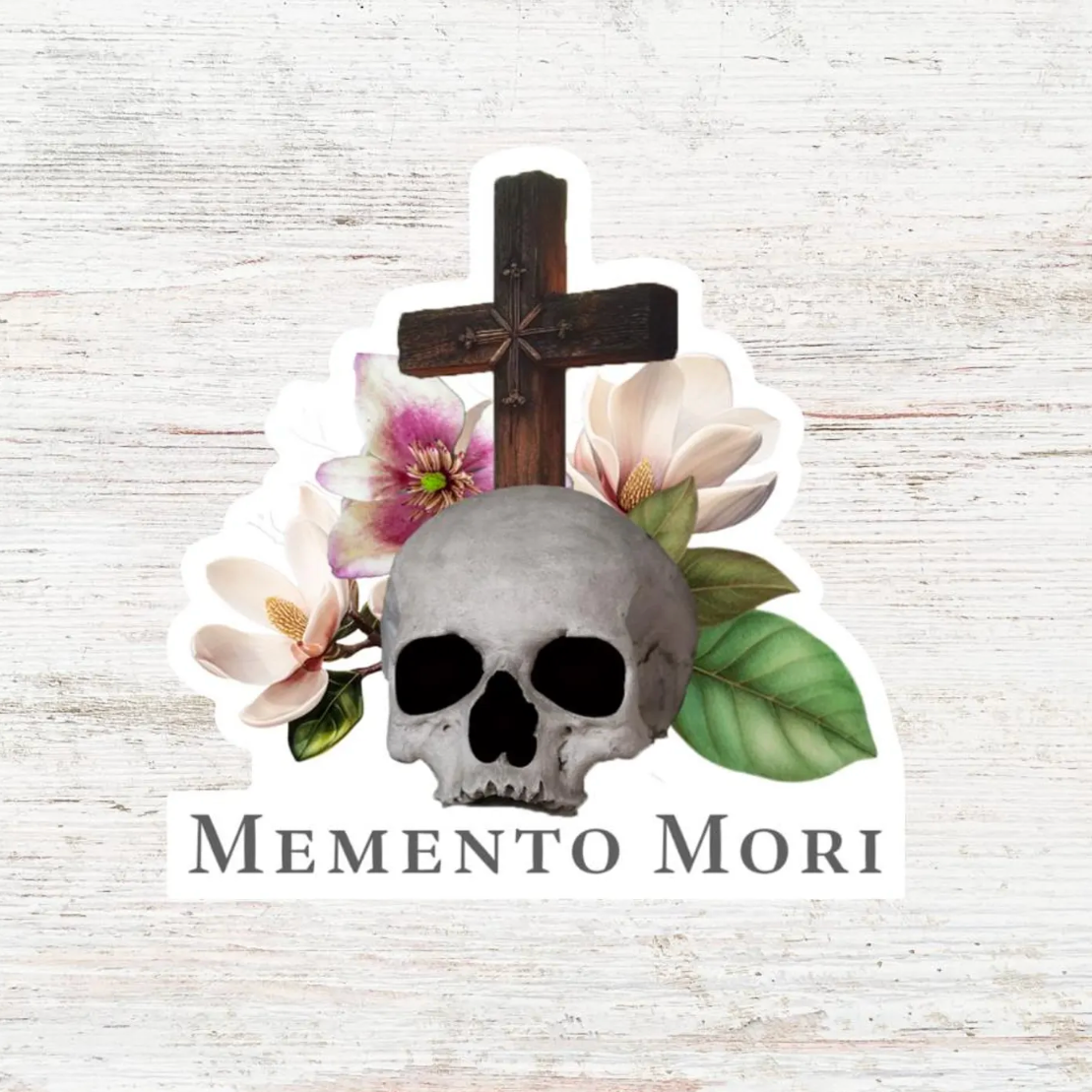 Memento Mori Sticker