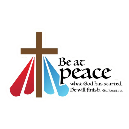 Be at Peace Sticker