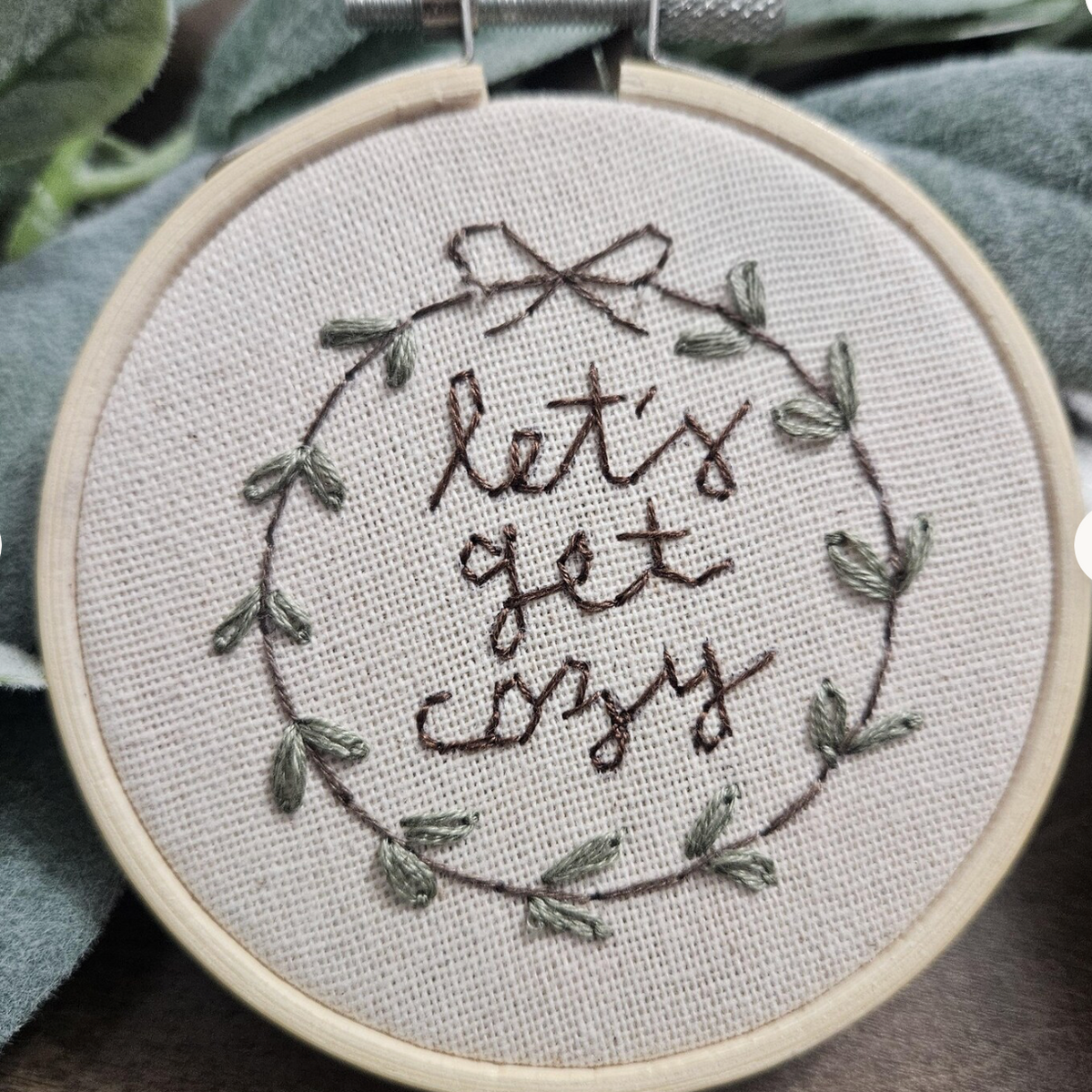 Let’s Get Cozy Embroidery