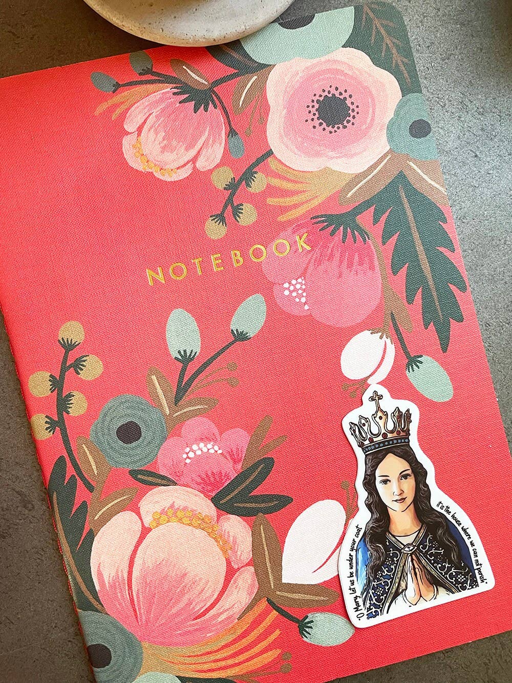 Blessed Virgin Mary Catholic Sticker