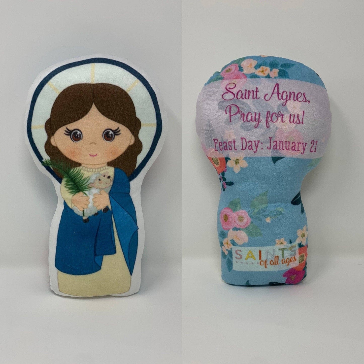 St. Agnes Stuffed Saint Doll