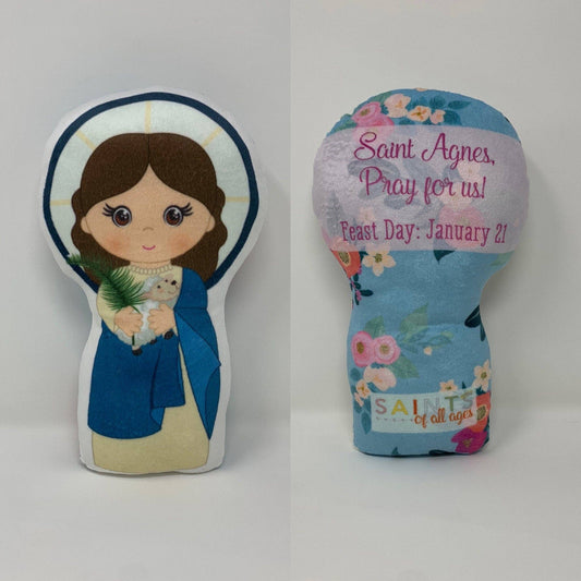 St. Agnes Stuffed Saint Doll
