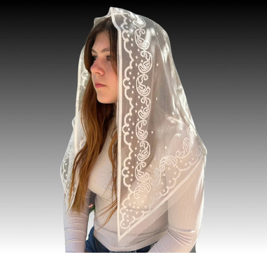 Jerusalem Veil - WHITE 