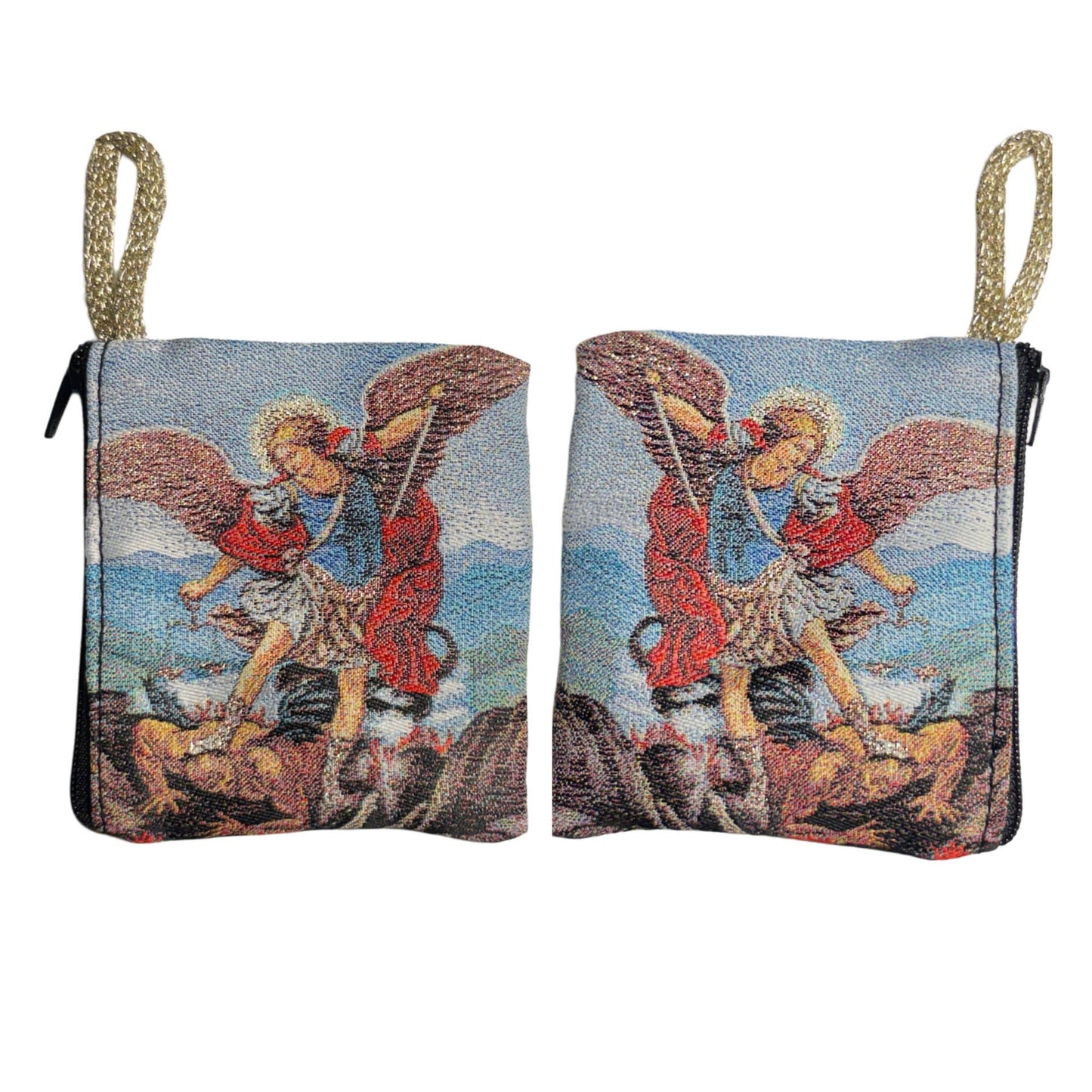 Rosary Pouch - St. Michael 3″ x 4″