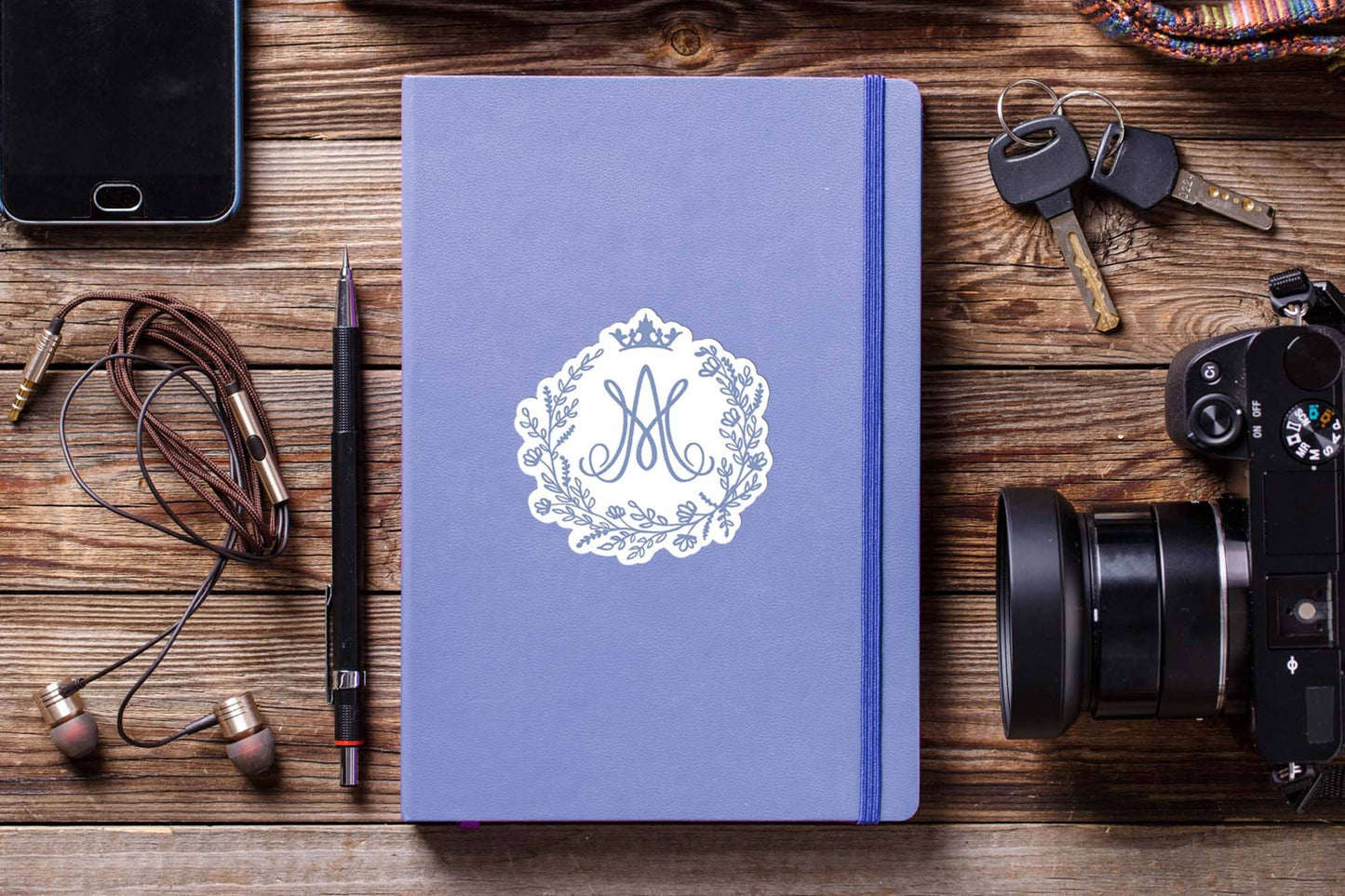 Auspice Maria Catholic Vinyl Waterproof Sticker