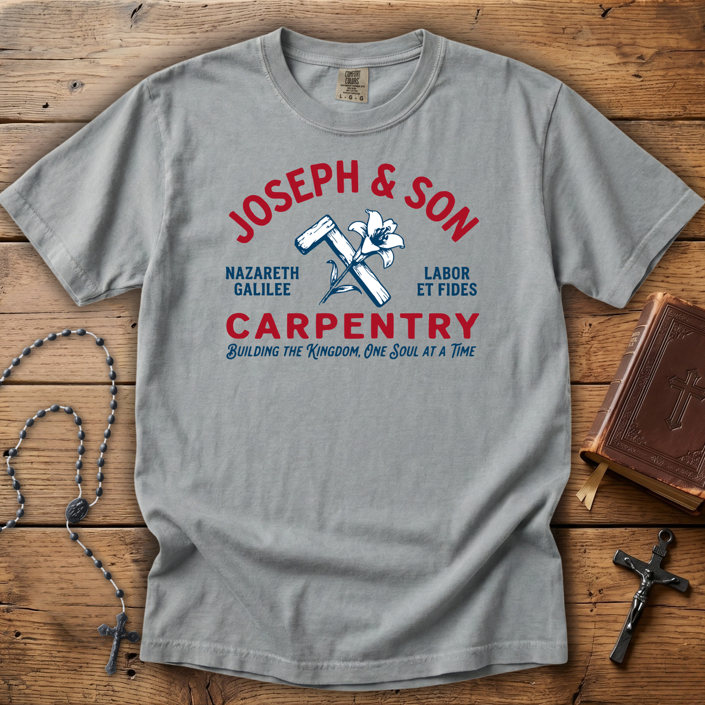 Joseph & Son Carpentry - Comfort Colors t-shirt