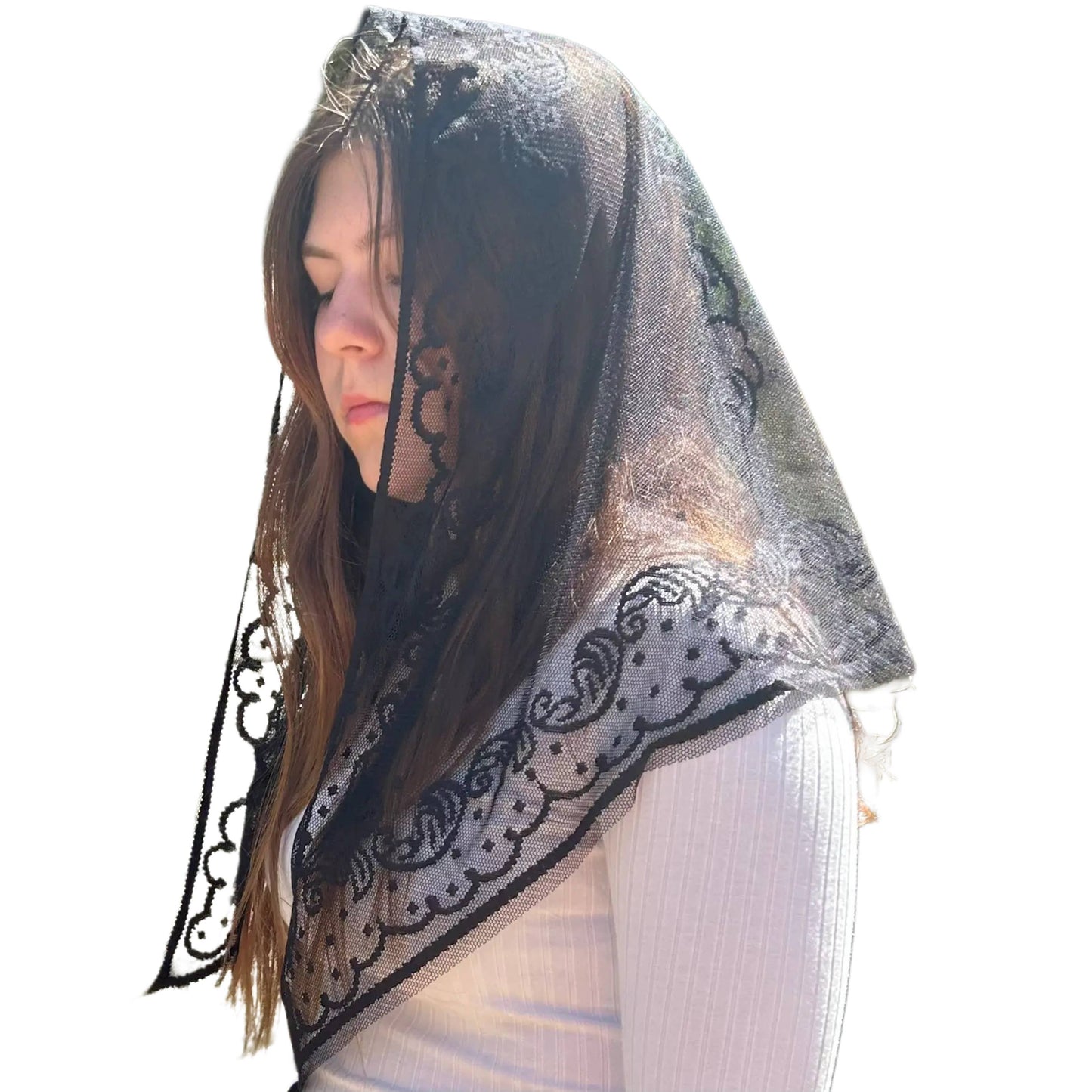 Veil ~ Jerusalem - Black