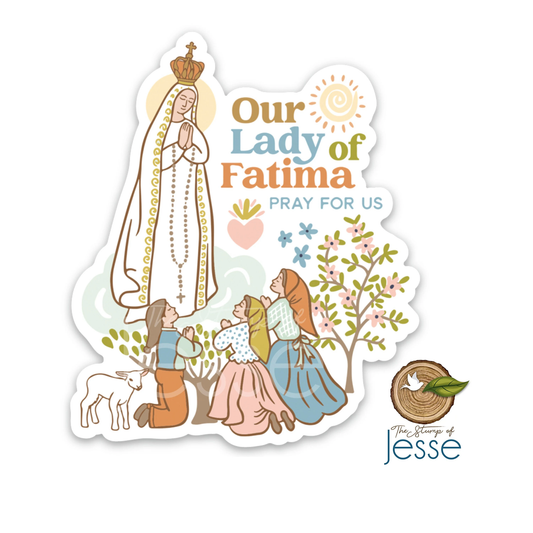 Our Lady of Fatima Sticker