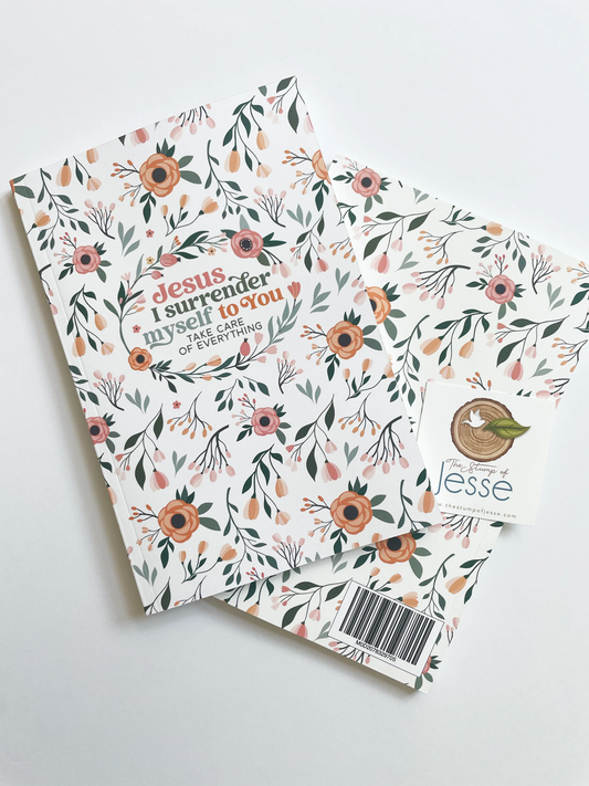 Jesus I surrender myself to You  Ruled notebook | Gift