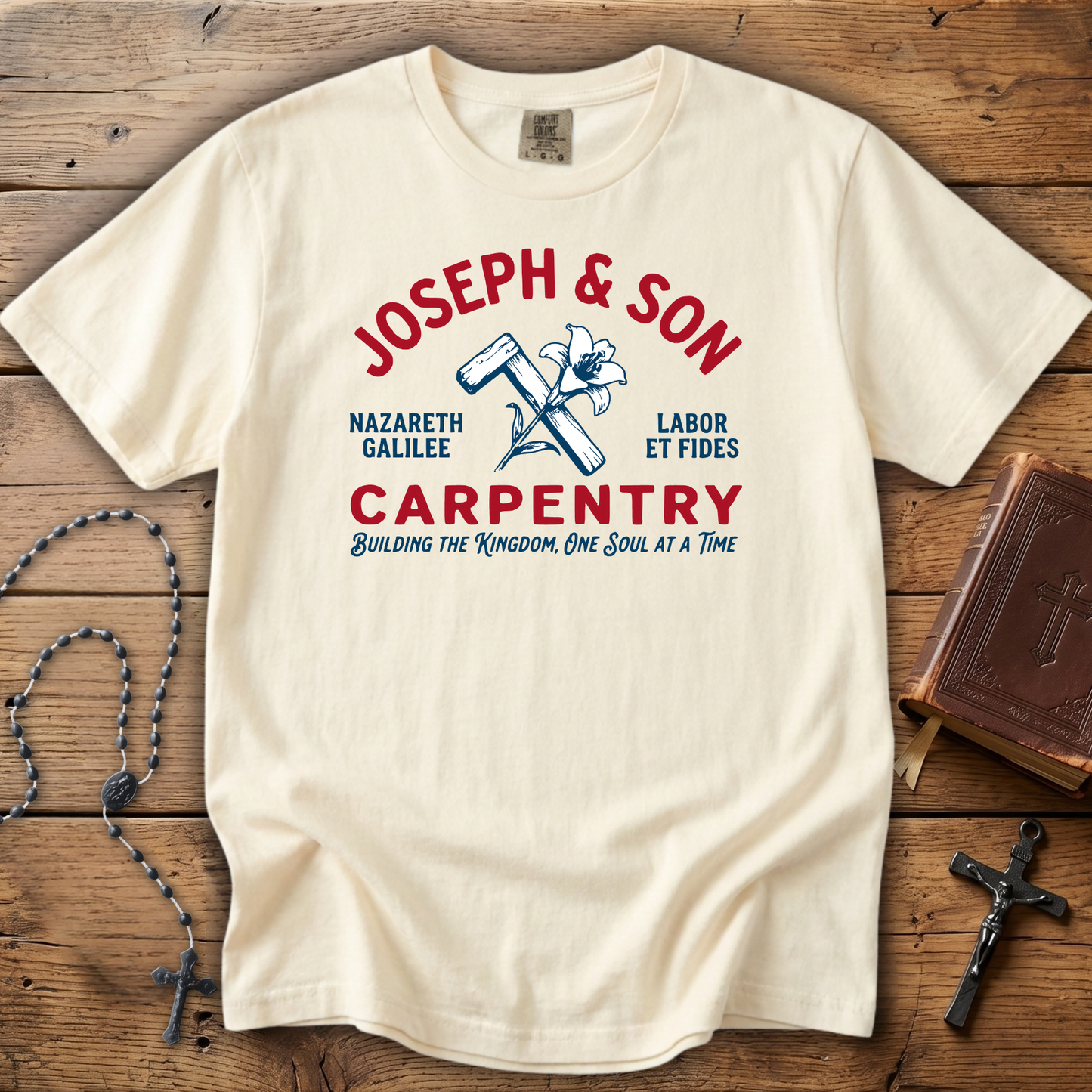 Joseph & Son Carpentry - Comfort Colors t-shirt