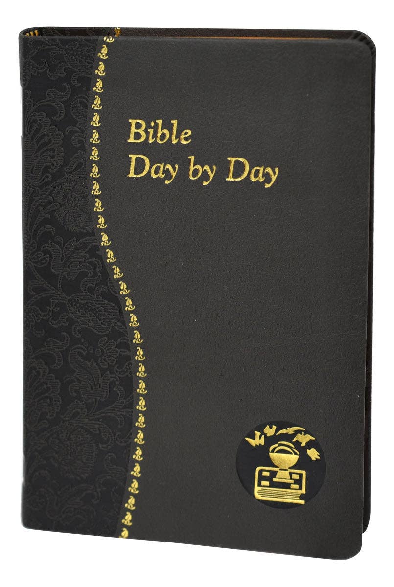 Leather black book cover with gold on white background 